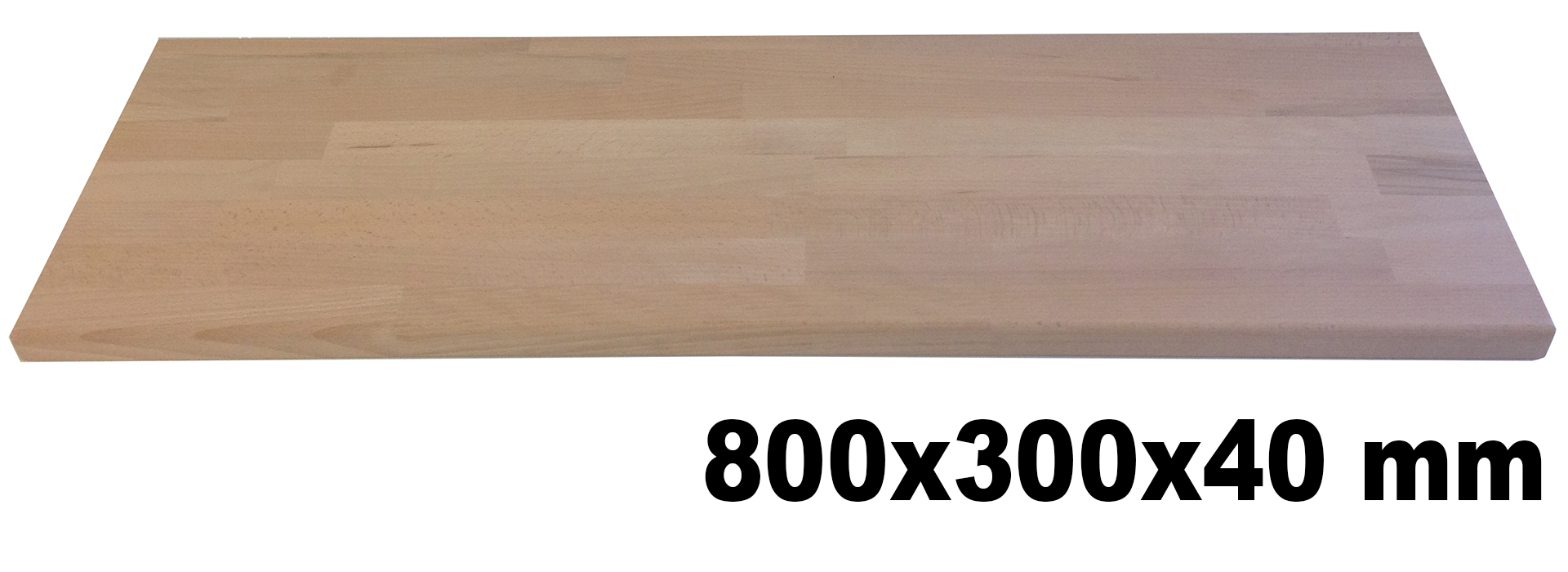 Buková stupnice cink 800x300x40 mm